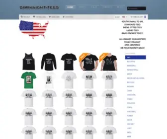 Darknight-Tees.com(Cool T Shirts) Screenshot