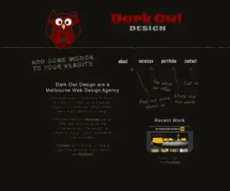 Darkowl.com.au(Dark Owl Design) Screenshot