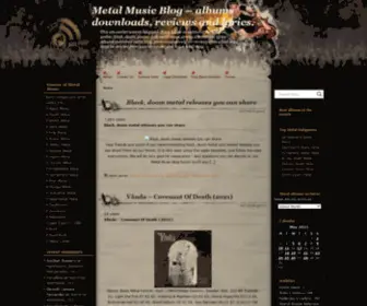 Darkport.org(Metal Music Blog) Screenshot