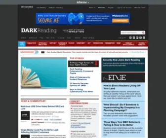 Darkreading.com(Cyber security's comprehensive news site) Screenshot