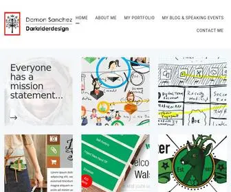 Darkriderdesign.com(Damon Sanchez) Screenshot