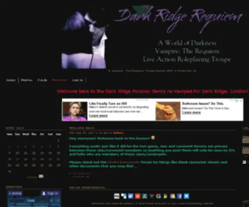 Darkridge.org(Darkridge) Screenshot