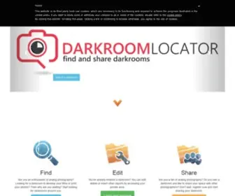 Darkroomlocator.com(Darkroom locator) Screenshot