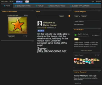 Darkscorner.net(News) Screenshot