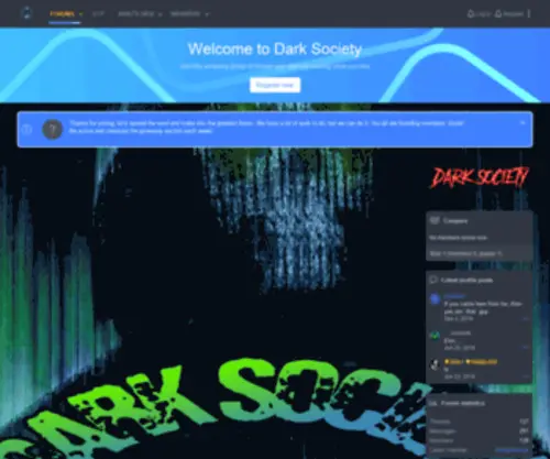 Darksociety.net(Darksociety) Screenshot