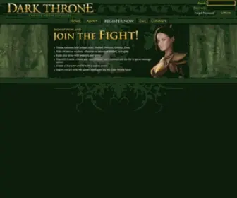 Darkthrone.com(Dark Throne) Screenshot