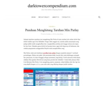Darktowercompendium.com Screenshot