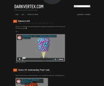 Darkvertex.com(darkvertex) Screenshot