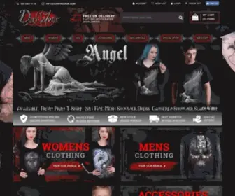 Darkwearuk.com(Dark Wear) Screenshot