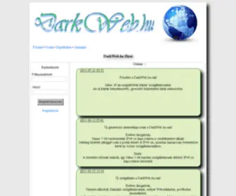 Darkweb.hu(Darkweb) Screenshot