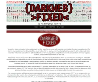 Darkwebfixed.com Screenshot