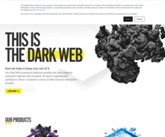 Darkwebid.com(Dark Web Monitoring & Identity Theft Protection) Screenshot