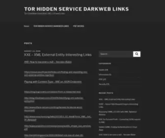 Darkweblinks.org(Tor Hidden Service DarkWeb Links) Screenshot