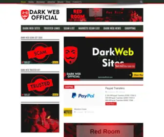 Darkwebofficial.com(Dark Web Official) Screenshot