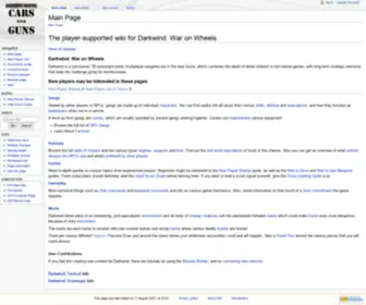 Darkwindwiki.com(Wiki) Screenshot