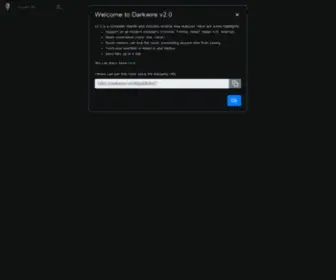 Darkwire.io(Instant encrypted web chat) Screenshot