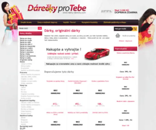 Darky-Darecky.com(Dárky) Screenshot