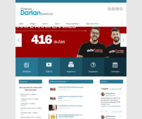 Darlanbarroso.com.br(Darlan Barroso) Screenshot