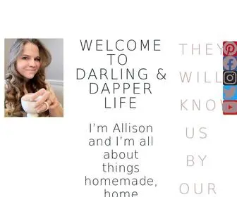 Darlinganddapperlife.com(Darlinganddapperlife) Screenshot