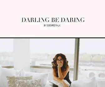 Darlingbedaring.com(Darling be Daring) Screenshot