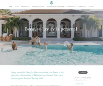 Darlingcc.com(CONSTRUCTION VERO BEACH) Screenshot