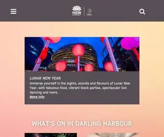 Darlingharbour.com(What's on in Sydney) Screenshot