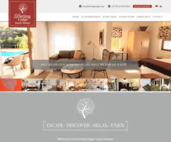 Darlinglodge.co.za(Darling Lodge Guest House) Screenshot