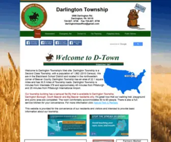 Darlingtontwp.com(Goverment) Screenshot