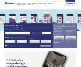 Darlows.co.uk(Estate agents in South Wales and Cardiff) Screenshot