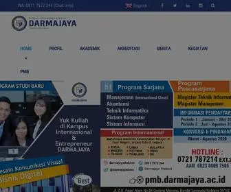 Darmajaya.ac.id Screenshot