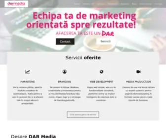 Darmedia.ro(DAR Media Marketing) Screenshot