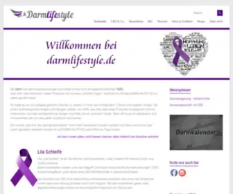 Darmlifestyle.de(Herzlich Willkommen) Screenshot