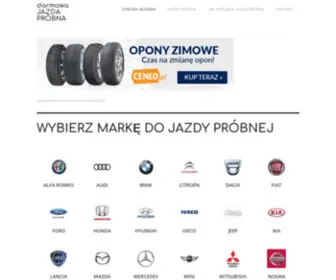 Darmowajazdaprobna.pl(Darmowa Jazda Próbna) Screenshot