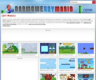 Darmowegrymario.pl(Gry mario) Screenshot
