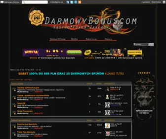 Darmowybonus.com(✅Darmowe bonusy bez depozytu) Screenshot