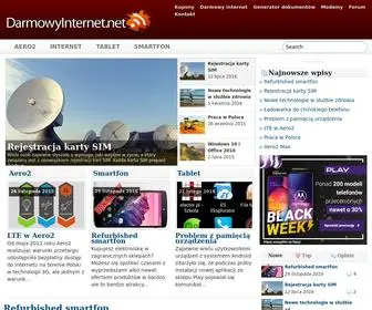 Darmowyinternet.net(Omawiamy darmowy internet z Aero2) Screenshot