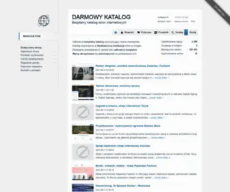 Darmowykatalog.com(DARMOWY KATALOG stron internetowych) Screenshot