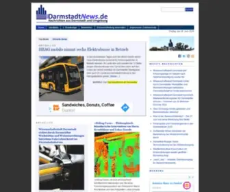 Darmstadtnews.de(Nachrichten aus Darmstadt und Umgebung) Screenshot