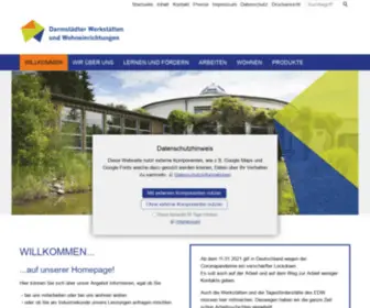 Darmstaedter-Werkstaetten.de(Darmstädter Werkstätten) Screenshot