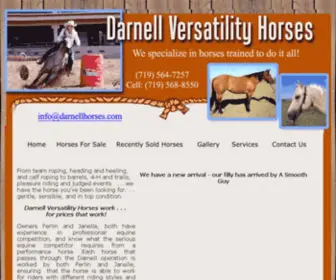 Darnellhorses.com(Darnellhorses) Screenshot