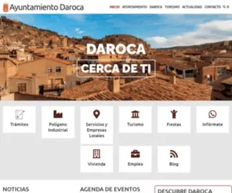 Daroca.es(Ayuntamiento de Daroca) Screenshot