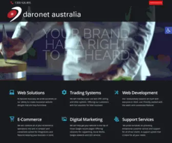 Daronet.com.au(Advanced Web BuildingMelbourne) Screenshot