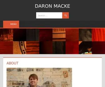 Daronmacke.com(Daron Macke) Screenshot