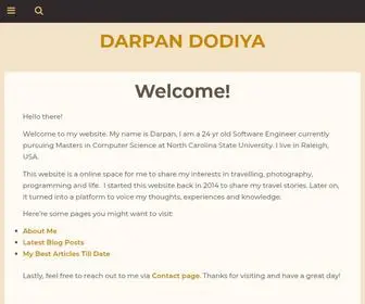 Darpan.blog(Darpan Dodiya) Screenshot