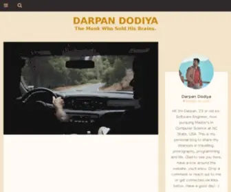 Darpandodiya.com(All about Darpan Dodiya. Darpan) Screenshot