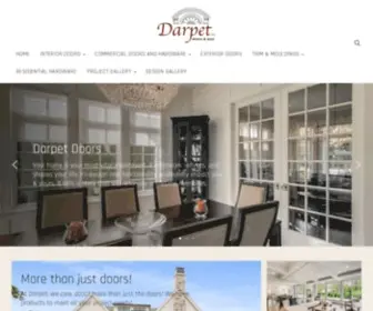 Darpet.com(Darpet Doors & Trim) Screenshot