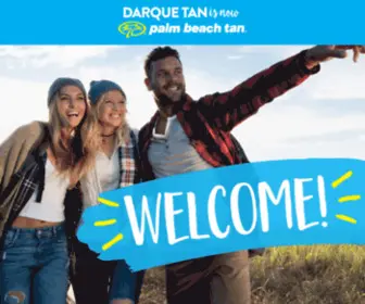 Darquetan.com(Darque Tan is now Palm Beach Tan) Screenshot