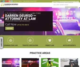 Darrendeursolaw.net(White Plains Criminal Lawyers) Screenshot