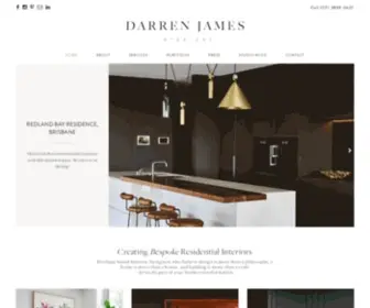 Darrenjames.com.au(Interior Designer Brisbane) Screenshot