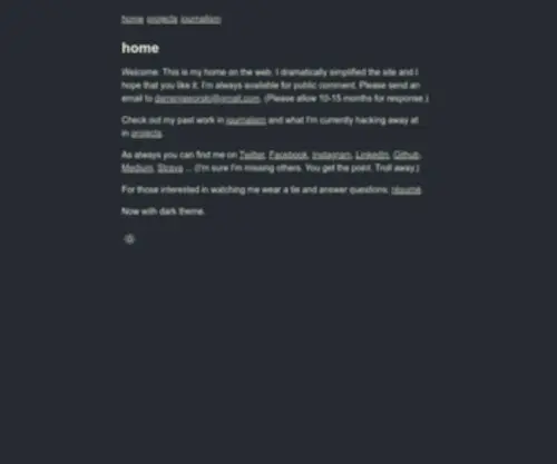 Darrenjaworski.com(Darren jaworski) Screenshot